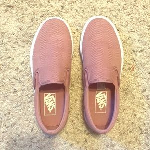 Vans slip ons